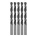 Сверло по металлу, 9.5 мм, быстрорежущая сталь, 5 шт, цилиндрический хвостовик Сибртех