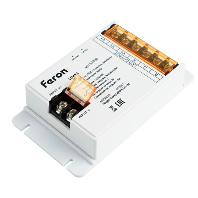 Контроллер диммер для светодиодной ленты с П/У белый, 12-24V, LD62 Артикул 52098