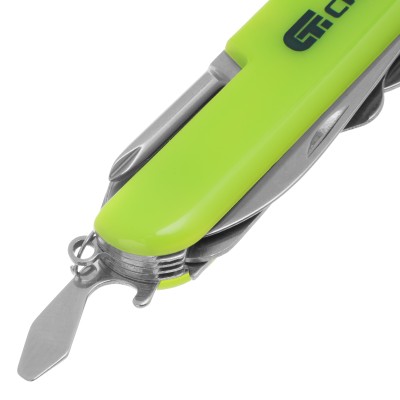 Нож многофункциональный, компактный размер, 15 функций, 90 мм Сибртех