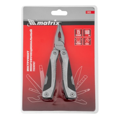 Трансформер, 15 функций, авторазжим, в чехле, 160 мм Matrix