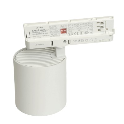 Светодиодный светильник Feron TR Reflex трековый на шинопровод 40W, 3500 Lm, 4000К, 36 градусов, белый, 3х фазный с функцией выбора мощности Артикул 52058