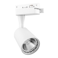 Светодиодный светильник Feron AL100 трековый однофазный на шинопровод 8W 4000K 35 градусов белый Артикул 29508 Светодиодный светильник Feron AL100 трековый однофазный на шинопровод 8W 4000K 35 градусов белый Артикул 29508