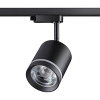 358801 PORT NT21 236 черный Светильник трековый однофазный трехжильный IP20 LED 15W 1300Лм 4000K 85-265V ARUM