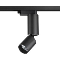 359319 PORT NT24 210 черный Светильник трековый однофазный трехжильный IP20 LED 5W 85-265V 3000K 600Лм TUBO