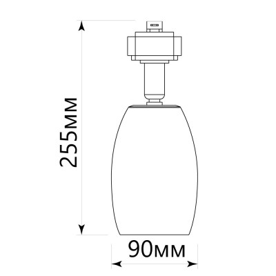 Светильник Feron AL156 трековый однофазный на шинопровод под лампу E14, белый Артикул 41051