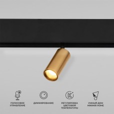 Slim Magnetic Умный трековый светильник 5W 2700-6500K Dim Cantors латунь 85071/01 Elektrostandard