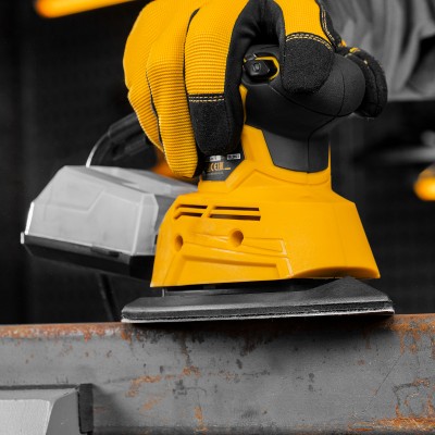 Треугольник абразивный на ворc. подложке под "липучку", перф., P 40, 150х150х100 мм, 5 шт. Denzel Треугольник абразивный на ворc. подложке под "липучку", перф., P 40, 150х150х100 мм, 5 шт. Denzel