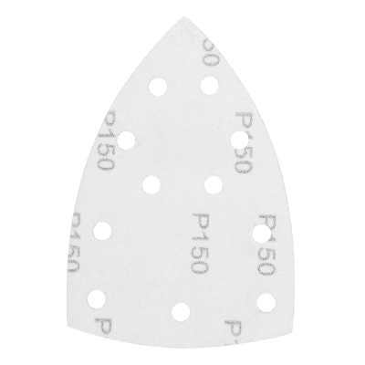 Треугольник абразивный на ворc. подложке под "липучку", перф., P 150, 150х150х100 мм, 5 шт. Denzel Треугольник абразивный на ворc. подложке под "липучку", перф., P 150, 150х150х100 мм, 5 шт. Denzel