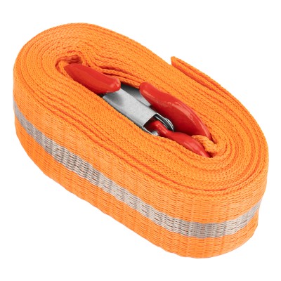 Трос буксировочный 2.5 т, 5 м, 2 крюка, сумка на молнии Stels