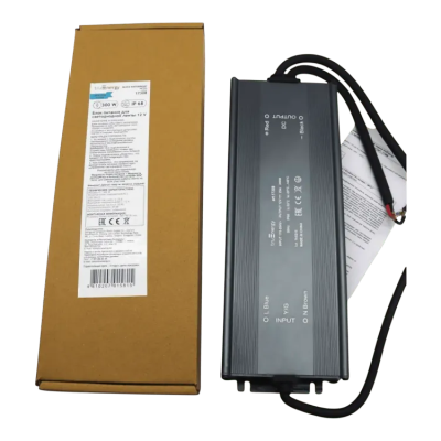 Блок питания WATERPROOF арт. wp300w12v Блок питания WATERPROOF арт. wp300w12v