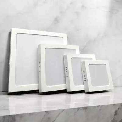 Светильник светодиодный накладной, серия Electro, квадратный, 9W, 4000K, IP40