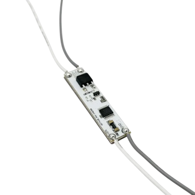 Датчик движения микроволновый 12/24V, 60W/120W, 5A, дистанция 1-3 м, угол 110°, IP20 30003