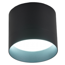 Светильник накладной серии Modern под лампу с цоколем GX53, 82*70 мм, IP20, алюминий, черный МШК 4810207009838
