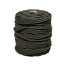 Артикул 12496, Шнур полиамидный плетеный с сердечником д.4мм хаки, бобина (50м), МШК 4810207009326