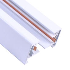 Шинопровод однофазный алюминиевый, 1 метр, П-образный,белый, серии Track, МШК 4810207008633