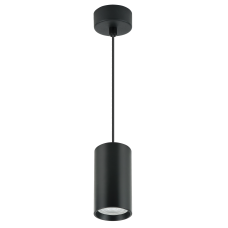 Светильник подвесной под лампу с цоколем GU10 max 35W,D55*H100 , черный, МШК 4810207006448.