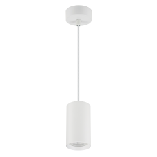 Светильник подвесной под лампу с цоколем GU10 max 35W, D55*H100 , белый, МШК 4810207006431.