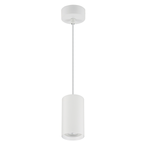 Светильник подвесной под лампу с цоколем GU10 max 35W, D55*H100 , белый, МШК 4810207006431.