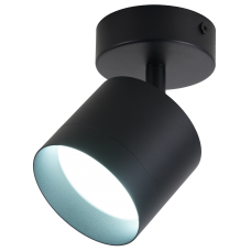 Светильник поворотный серии Modern под лампу с цоколем GX53, 82*70 мм, IP20, алюминий, черный МШК 4810207009852.