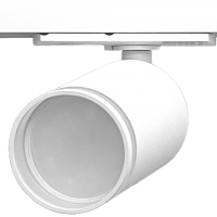 Светильник трековый однофазный под лампу GU10, 52*134 мм, алюминий, IP20,круг, белый, серии Track, МШК 4810207008466