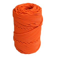 Артикул 12208, Шнур полипропиленовый плетеный 2,7 мм, оранжевый, бобина (50 м), МШК 4810207002976.