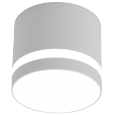 Светильник накладной серии Modern с матовым кольцом под лампу с цоколем GX53, 82*70 мм, IP20, алюминий, белый , МШК 4810207009722