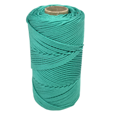 Артикул 12390, Шнур полипропиленовый плетеный д.1,5 мм, зеленый, бобина (100 м), МШК 4810207003072.