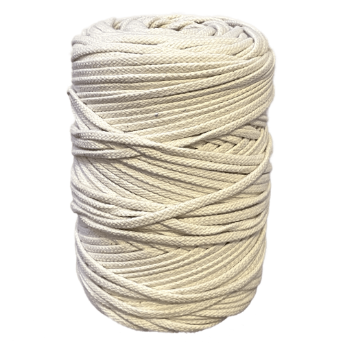 Артикул 12613, Шнур плетеный хлопковый д.3мм, бобина (100 м), МШК 4810207007964