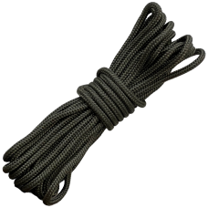 Артикул 12495, Шнур полиамидный плетеный с сердечником д.4мм хаки, моток (5м), МШК 4810207009319
