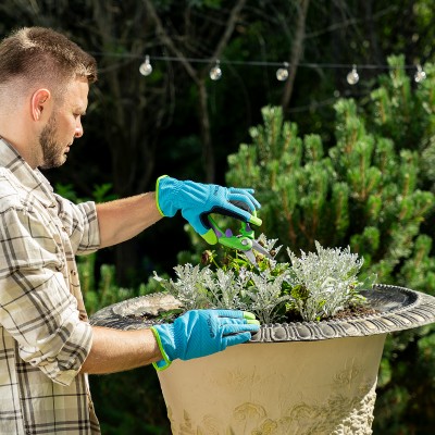 Секатор цветочный, 220 мм, двухкомпонентные рукоятки, Palisad