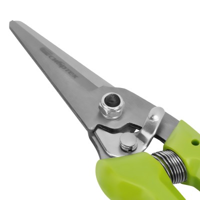 Секатор цветочный, 205 мм, пластиковые рукоятки, Сибртех