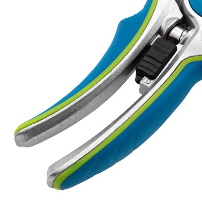 Секатор цветочный, 215 мм, регулировка захвата, алюминиевые рукоятки, Luxe, Palisad Секатор цветочный, 215 мм, регулировка захвата, алюминиевые рукоятки, Luxe, Palisad