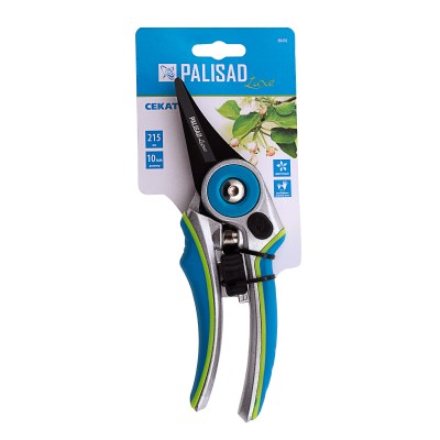 Секатор цветочный, 215 мм, регулировка захвата, алюминиевые рукоятки, Luxe, Palisad Секатор цветочный, 215 мм, регулировка захвата, алюминиевые рукоятки, Luxe, Palisad