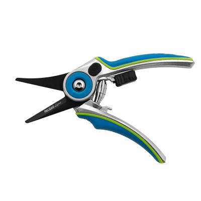 Секатор цветочный, 215 мм, регулировка захвата, алюминиевые рукоятки, Luxe, Palisad Секатор цветочный, 215 мм, регулировка захвата, алюминиевые рукоятки, Luxe, Palisad