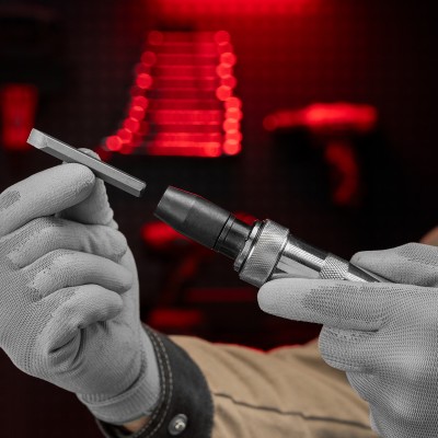 Отвертка ударно-поворотная 1/2, набор бит, 6 шт, пластиковый бокс Matrix Отвертка ударно-поворотная 1/2, набор бит, 6 шт, пластиковый бокс Matrix