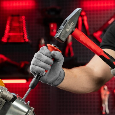 Отвертка ударно-поворотная 1/2, набор бит, 6 шт, обрезиненная ручка, пластиковый бокс Matrix Отвертка ударно-поворотная 1/2, набор бит, 6 шт, обрезиненная ручка, пластиковый бокс Matrix