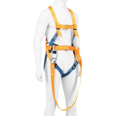 Удерживающая привязь УП IIЖ,с наплечными и набедренными лямками,А-строп из синтетической ленты Сибртех