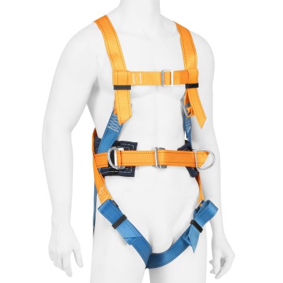 Удерживающе-страховочная привязь, модель УСП II, наплечные и набедренные лямки, высокий кушак Сибртех