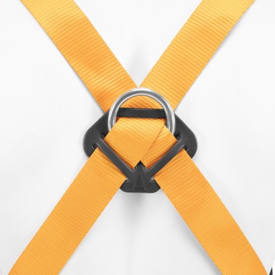 Удерживающе-страховочная привязь, модель УСП II, наплечные и набедренные лямки, высокий кушак Сибртех