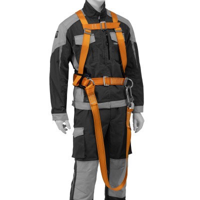 Удерживающая привязь УП IIД, с наплечными лямками, А-строп из синтетической ленты Сибртех Удерживающая привязь УП IIД, с наплечными лямками, А-строп из синтетической ленты Сибртех