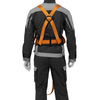 Удерживающая привязь УП IIД, с наплечными лямками, А-строп из синтетической ленты Сибртех Удерживающая привязь УП IIД, с наплечными лямками, А-строп из синтетической ленты Сибртех