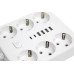 Удлинитель 6-местный c/з 3x1 мм2, 1,8 м, 250В, 10А, 4USB+2Type-C 2,4А, серия Home plus, белый STEKKER HM09-66-02 49975 Удлинитель 6-местный c/з 3x1 мм2, 1,8 м, 250В, 10А, 4USB+2Type-C 2,4А, серия Home plus, белый STEKKER HM09-66-02 49975