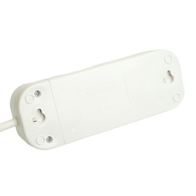 Удлинитель трехместный с/з STEKKER HM06-31-07 3x1мм2, 7м, серия Home (У10-002), белый 49350 Удлинитель трехместный с/з STEKKER HM06-31-07 3x1мм2, 7м, серия Home (У10-002), белый 49350