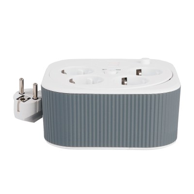 HM16-4-03-USB Удлинитель 4-местный с/з, 3x1,5мм2, 3м, 230В, 16А, 2USB+1С, 2,4А,белый 50835 HM16-4-03-USB Удлинитель 4-местный с/з, 3x1,5мм2, 3м, 230В, 16А, 2USB+1С, 2,4А,белый 50835