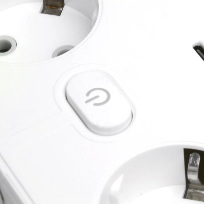 Удлинитель 6-местный c/з 3x1 мм2, 1,8 м, 250В, 10А, 4USB+2Type-C 2,4А, серия Home plus, белый STEKKER HM09-66-02 49975 Удлинитель 6-местный c/з 3x1 мм2, 1,8 м, 250В, 10А, 4USB+2Type-C 2,4А, серия Home plus, белый STEKKER HM09-66-02 49975