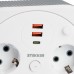 HM16-4-03-USB Удлинитель 4-местный с/з, 3x1,5мм2, 3м, 230В, 16А, 2USB+1С, 2,4А,белый 50835 HM16-4-03-USB Удлинитель 4-местный с/з, 3x1,5мм2, 3м, 230В, 16А, 2USB+1С, 2,4А,белый 50835