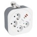 HM16-4-03-USB Удлинитель 4-местный с/з, 3x1,5мм2, 3м, 230В, 16А, 2USB+1С, 2,4А,белый 50835 HM16-4-03-USB Удлинитель 4-местный с/з, 3x1,5мм2, 3м, 230В, 16А, 2USB+1С, 2,4А,белый 50835