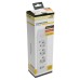 Удлинитель 3-местный c/з 3x1 мм2, 3 м, 250В, 10А, 2USB+1Type-C 2,4А, серия Home plus, белый STEKKER HM08-33-02 49977