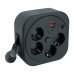 HM16-4-03-USB Удлинитель 4-местный с/з, 3x1,5мм2, 3м, 230В, 16А, 2USB+1С, 2,4А, черный 50836 HM16-4-03-USB Удлинитель 4-местный с/з, 3x1,5мм2, 3м, 230В, 16А, 2USB+1С, 2,4А, черный 50836