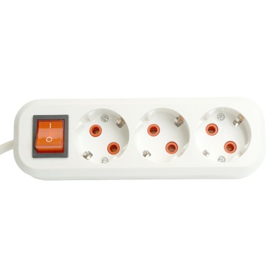 Удлинители STEKKER 49356, серия Home, цвет белый, длина 7 м, количество розеток 3, сталь, сечение кабеля 1 мм2, тип кабеля ПВС, материал кабеля -, ток 16А, напряжение 250В, максимальная нагрузка 3520Вт, тип вилки - прямая. Диапазон рабочих температур +1.. Удлинители STEKKER 49356, серия Home, цвет белый, длина 7 м, количество розеток 3, сталь, сечение кабеля 1 мм2, тип кабеля ПВС, материал кабеля -, ток 16А, напряжение 250В, максимальная нагрузка 3520Вт, тип вилки - прямая. Диапазон рабочих температур +1..